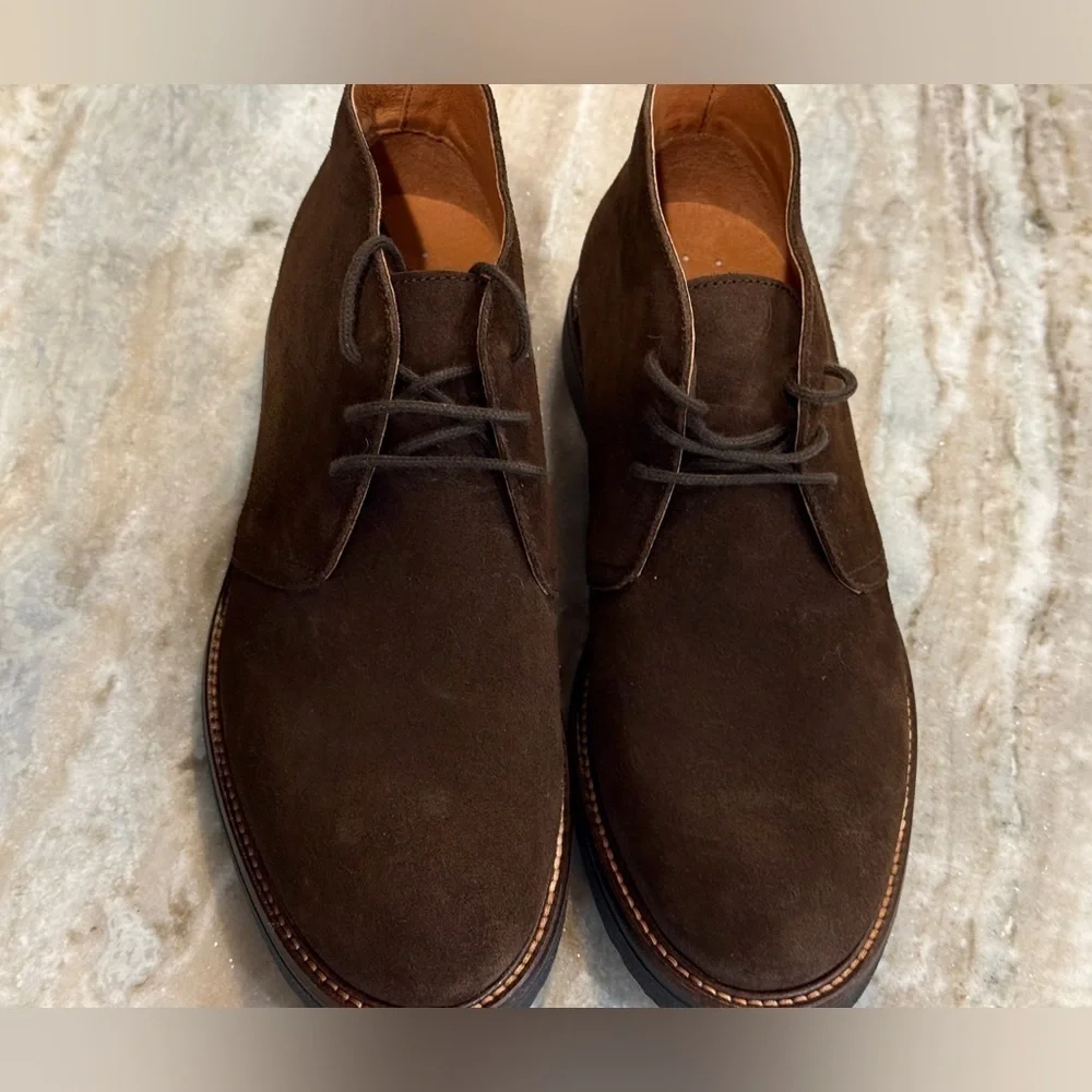 Men's STB SHOE THE BEAR Kip Desert Brown Suede Chukka Boots- Size 41